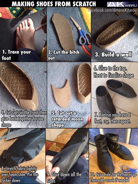 how to make cosplay shoes.